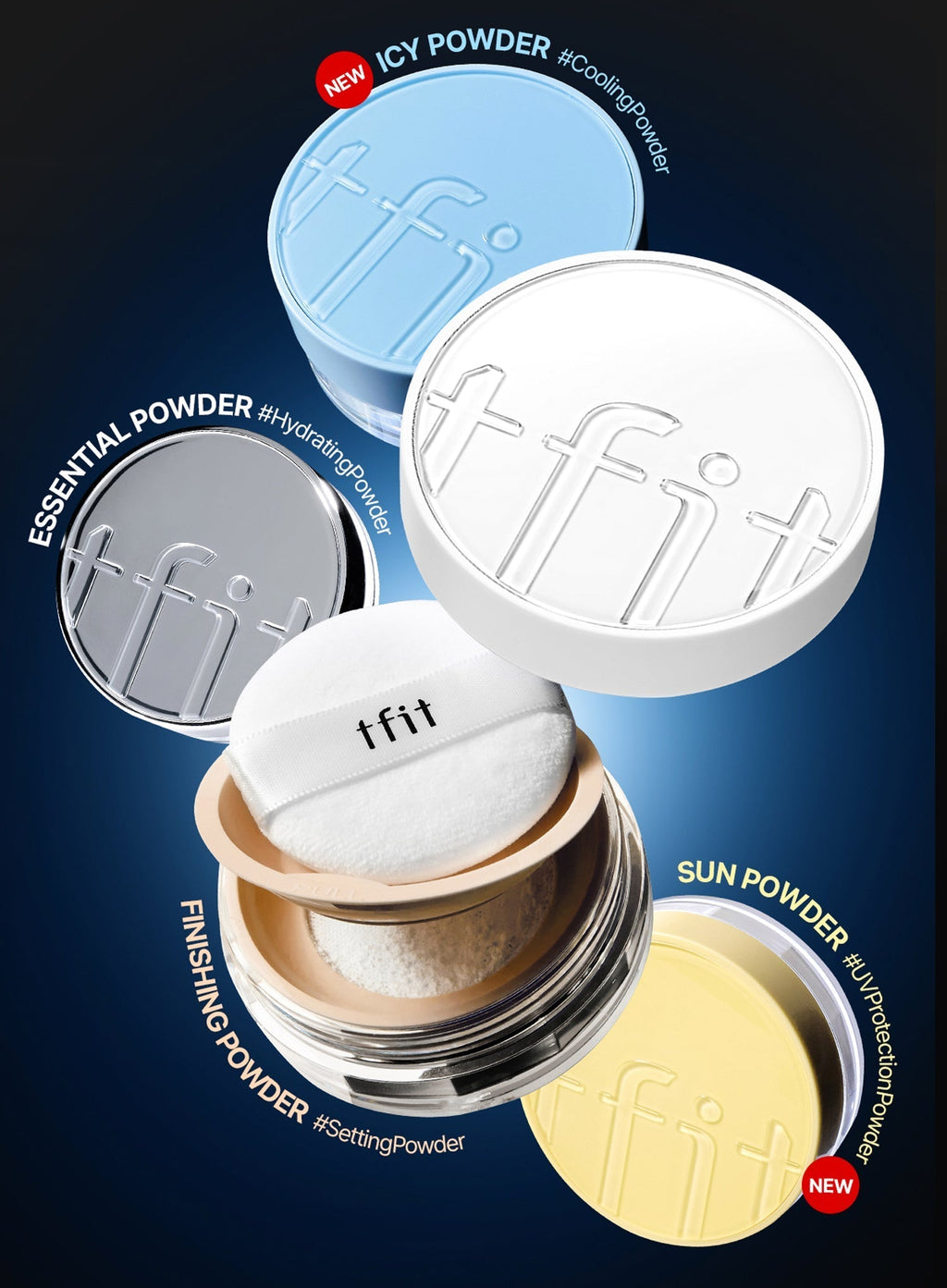 Translucent Set Sun Powder Lemon (7g)