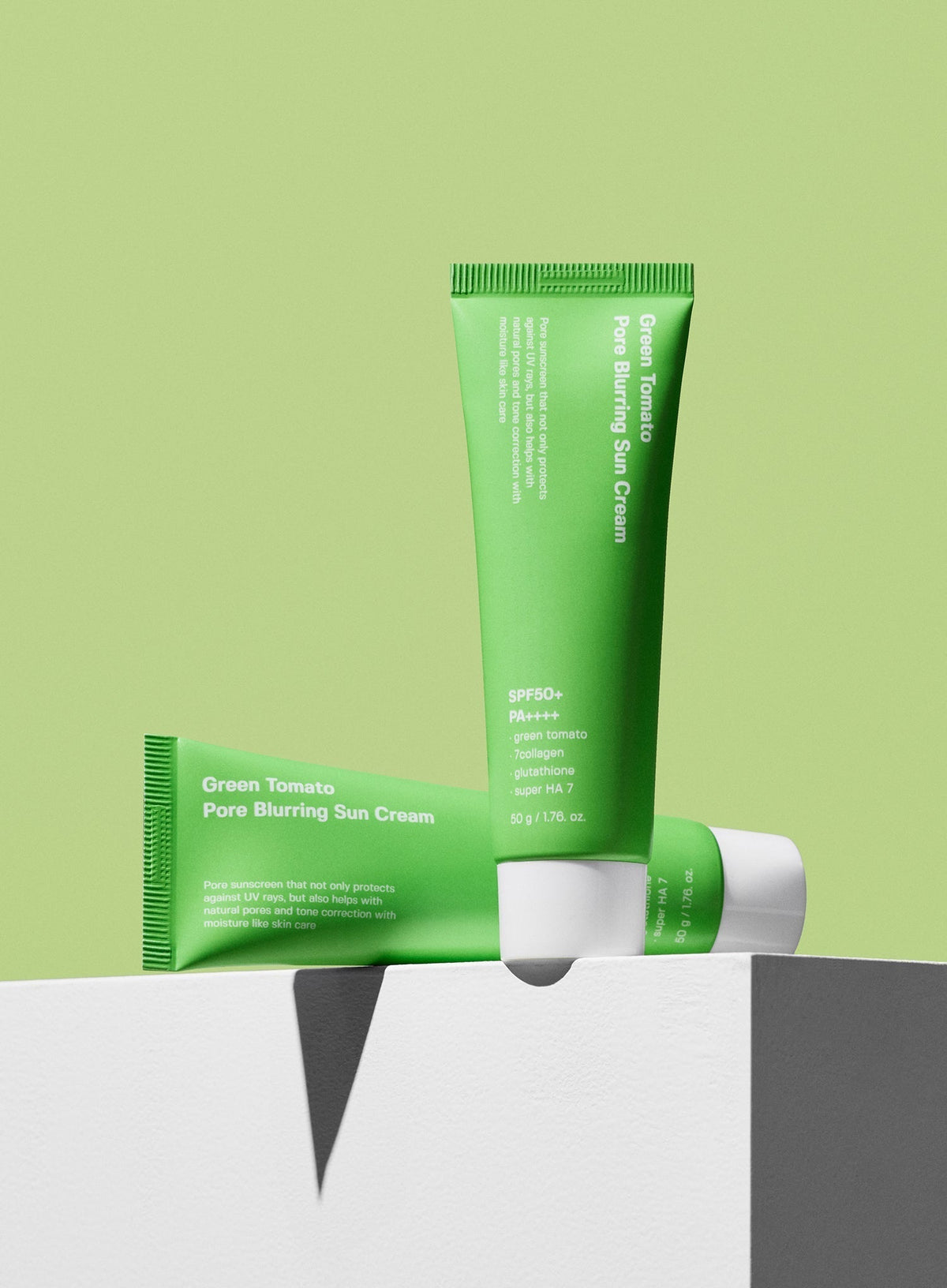 Green Tomato Pore Blurring Sun Cream Trio Set (SPF50+ PA++++) (50g*3ea)