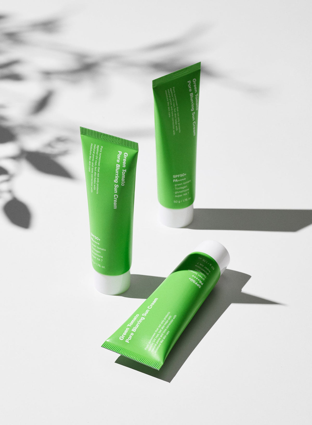 Green Tomato Pore Blurring Sun Cream Trio Set (SPF50+ PA++++) (50g*3ea)