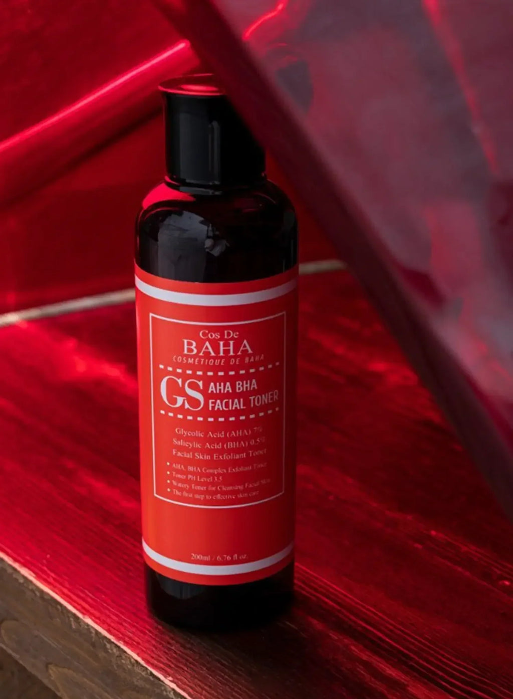AHA 7% BHA 0.5% Exfoliating Facial Toner 200ml (GS)
