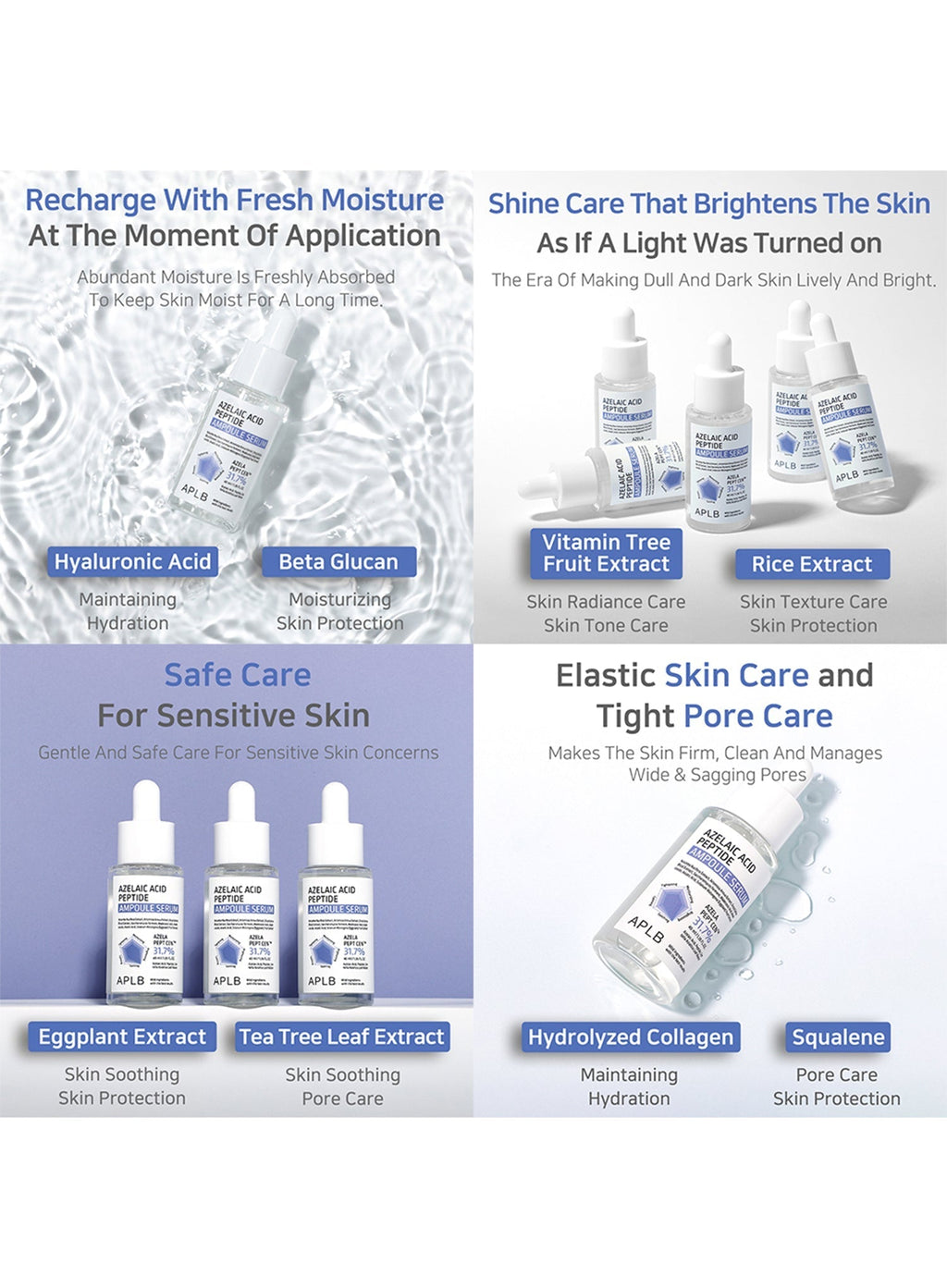 Azelaic Acid Peptide Ampoule Serum (40ml)