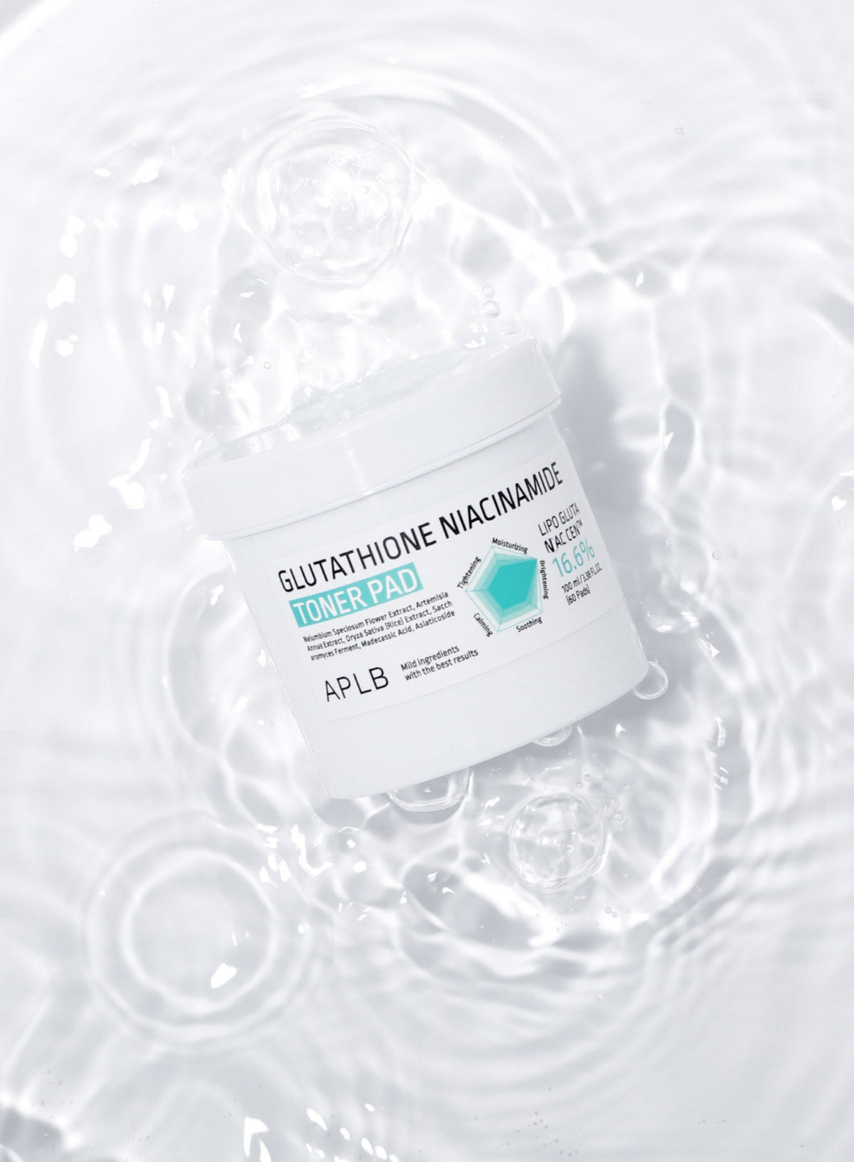 Glutathione Niacinamide Toner Pad (60ea)
