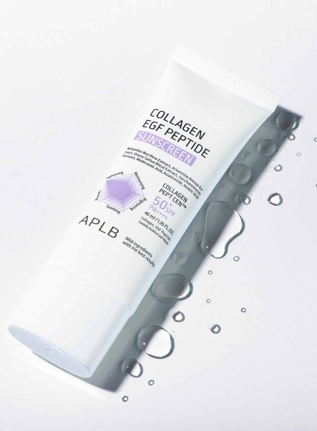 Collagen Egf Peptide Sunscreen SPF50+ PA++++ Duo Set (40ml*2ea)