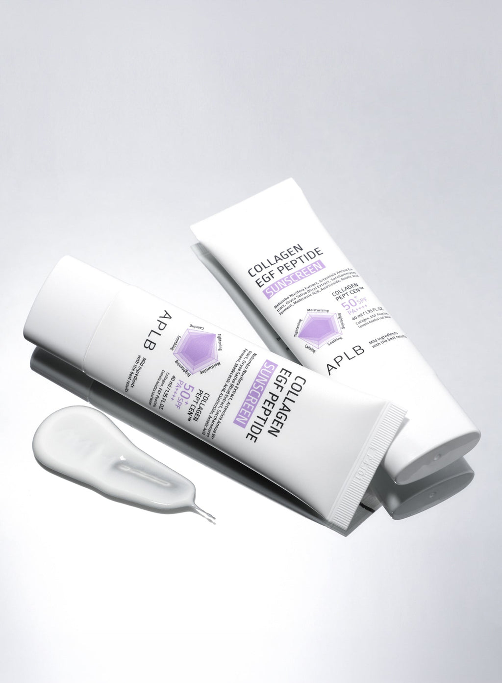 Collagen Egf Peptide Sunscreen SPF50+ PA++++ Duo Set (40ml*2ea)