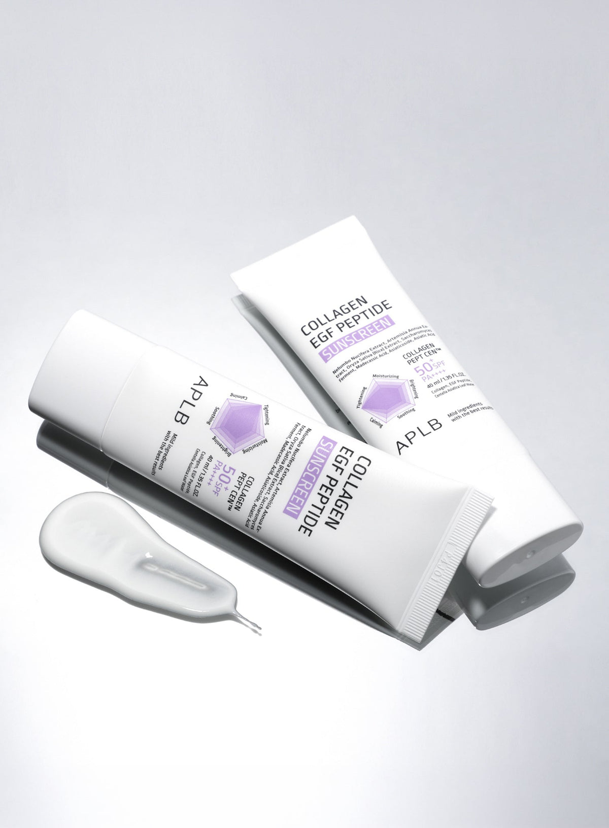 Collagen Egf Peptide Sunscreen SPF50+ PA++++ Duo Set (40ml*2ea)