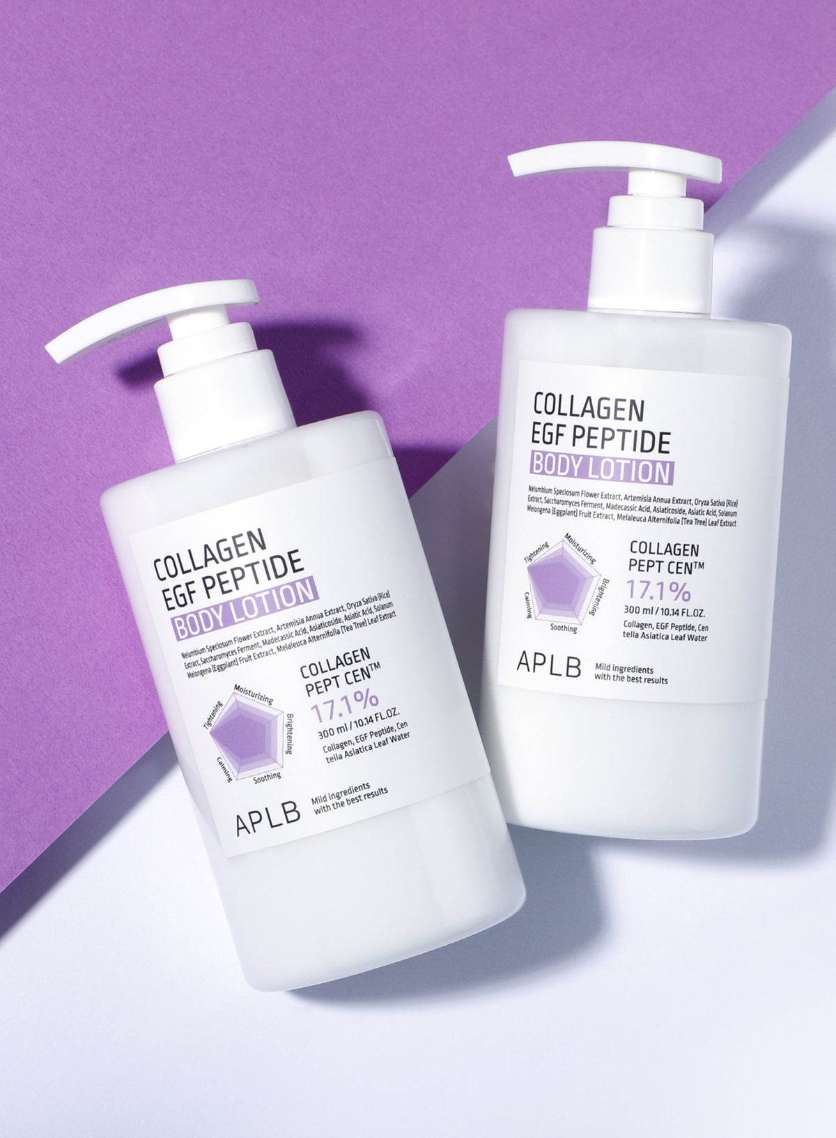 Collagen Egf Peptide Body Lotion Duo Set (300ml*2ea)