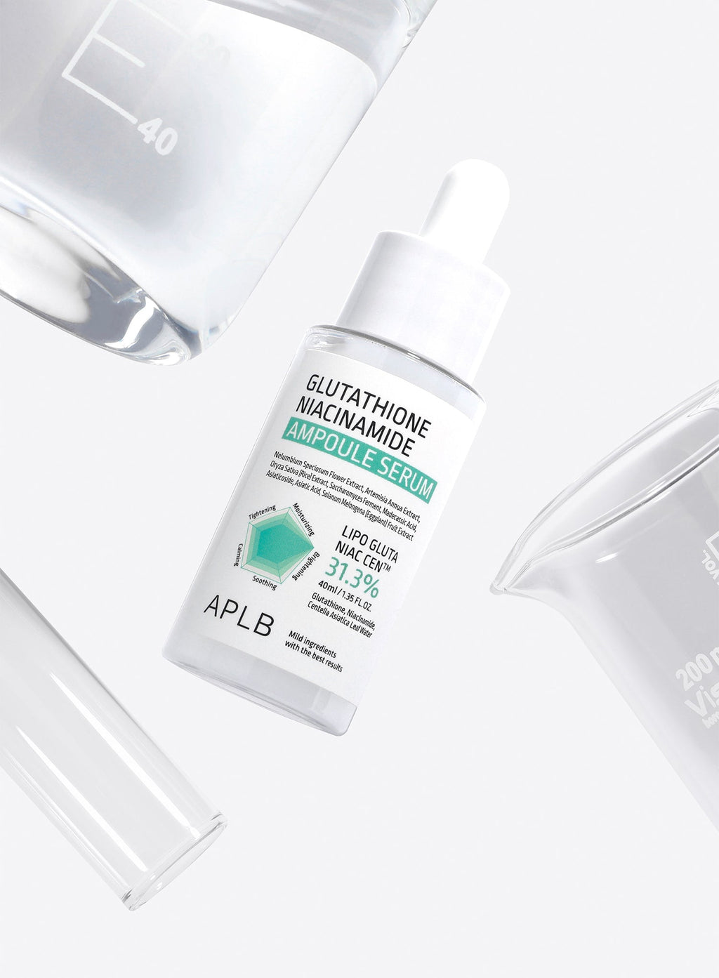 Glutathione Niacinamide Ampoule Serum Trio Set (40ml*3ea)