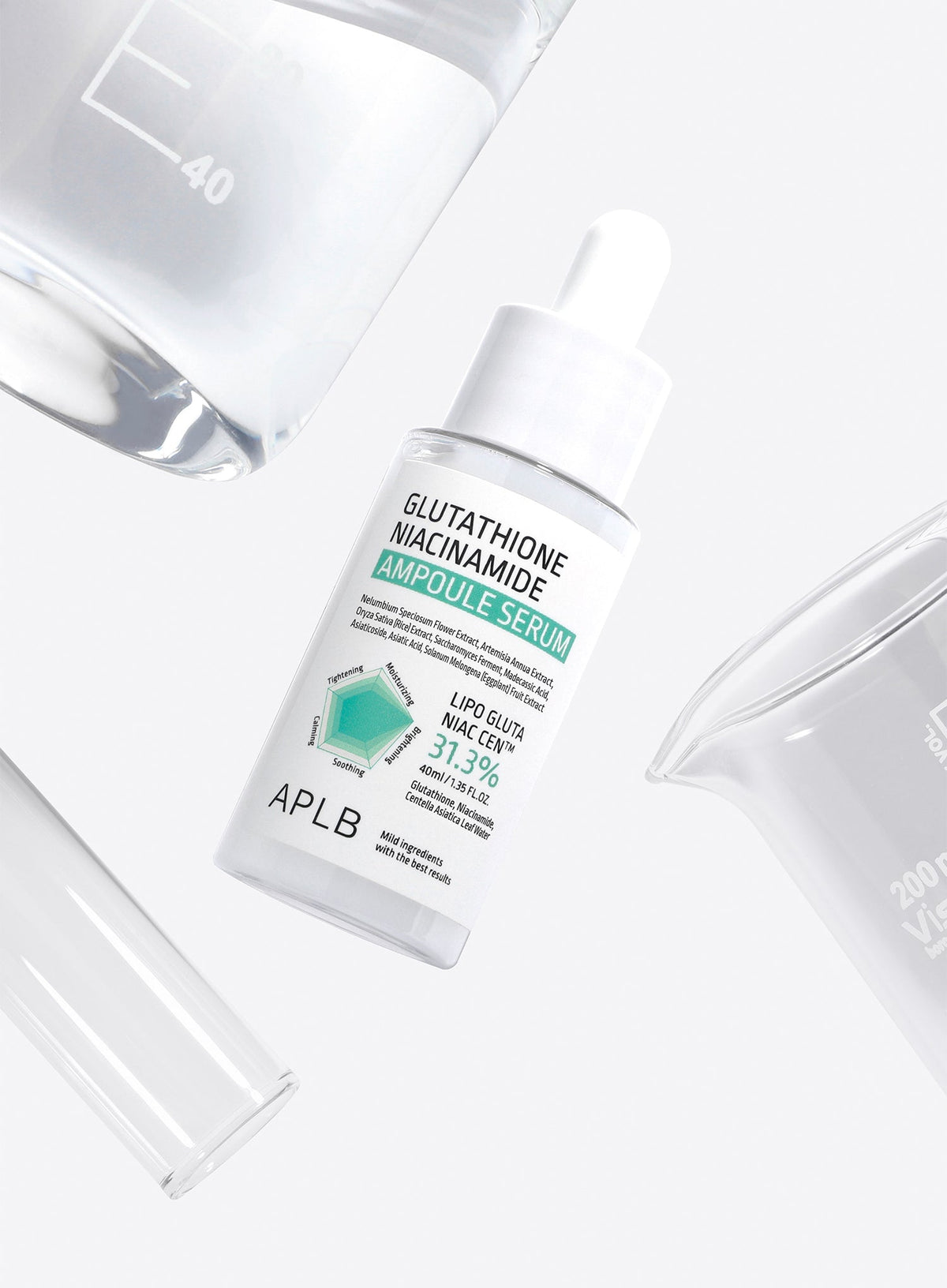 Glutathione Niacinamide Ampoule Serum Trio Set (40ml*3ea)