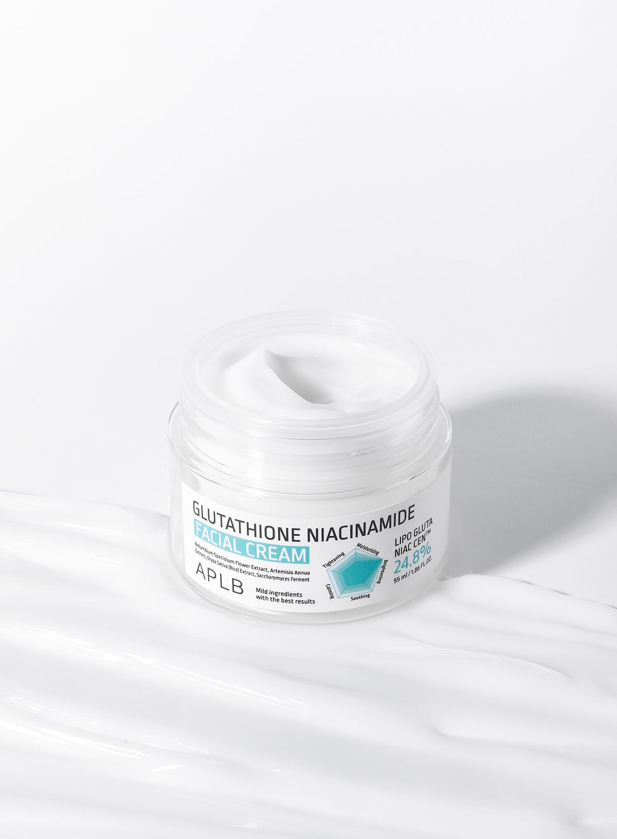Glutathione Niacinamide Facial Cream Duo Set (55ml*2ea)