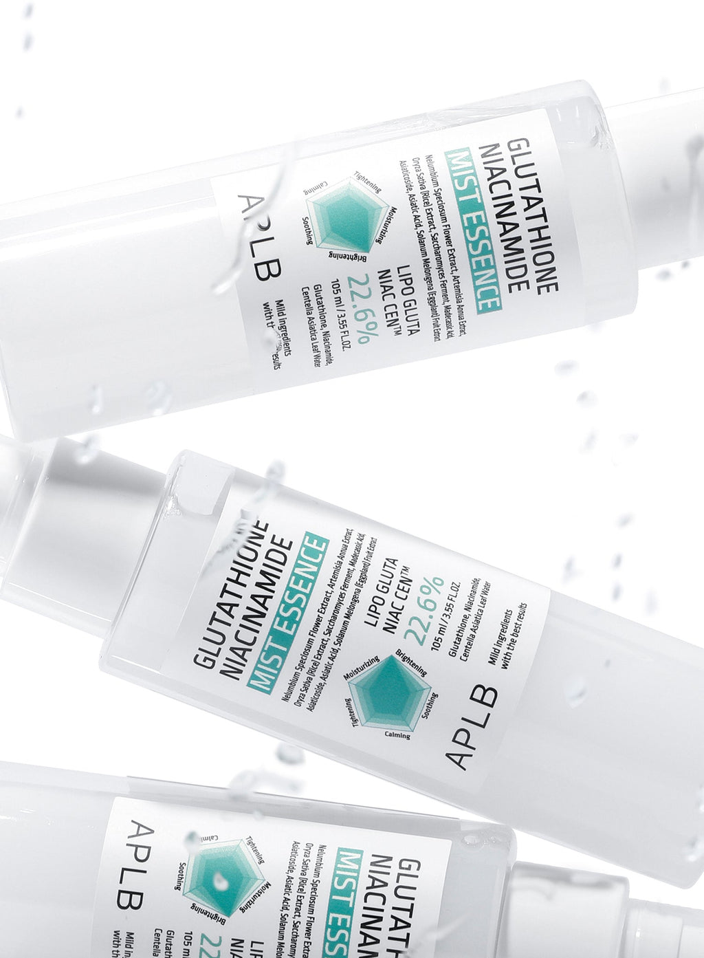 Glutathione Niacinamide Mist Essence Duo Set (105ml*2ea)