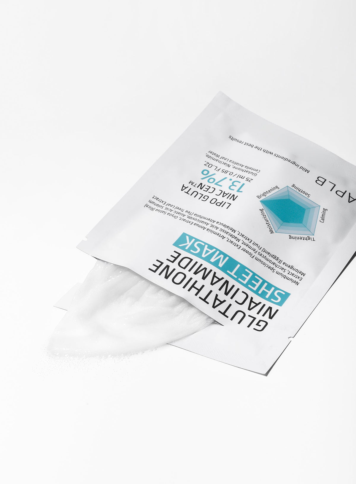 Glutathione Niacinamide Sheet Mask (25ml x 10ea)