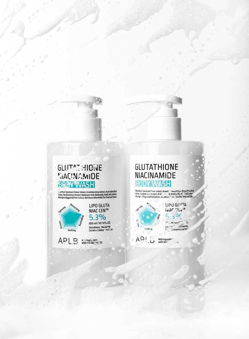 Glutathione Niacinamide Body Wash Trio Set (300ml*3ea)