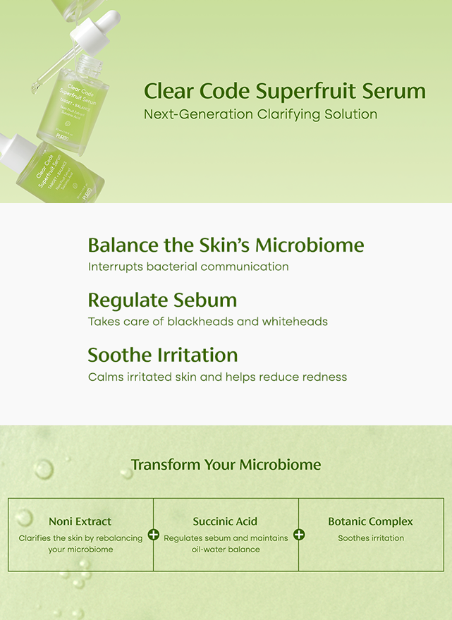 Clear Code Superfruit Serum Trio Set (30ml*3ea)
