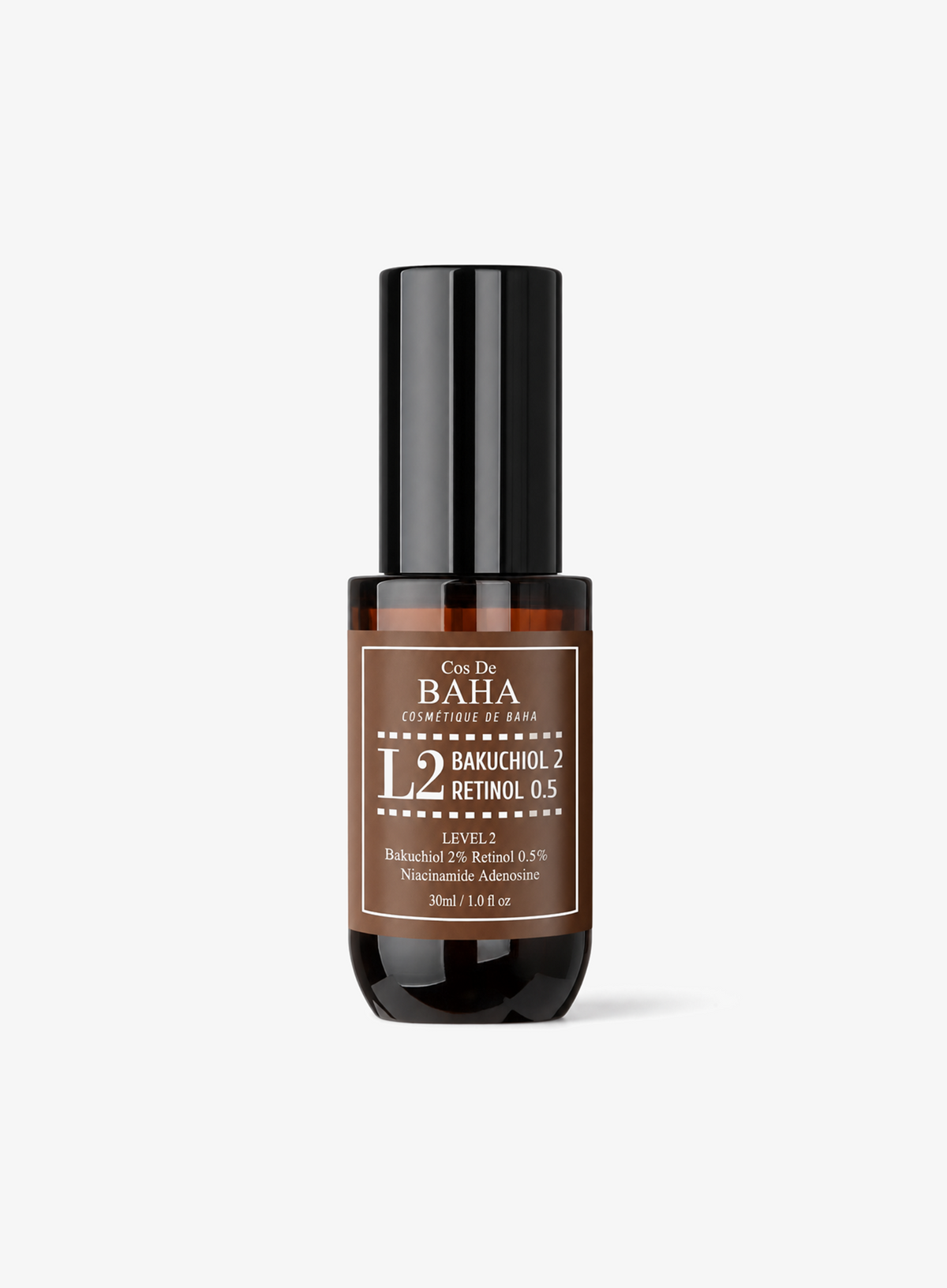 Bakuchiol 2% Retinol 0.5% Niacinamide Vitamin E Serum 30ml (L2)