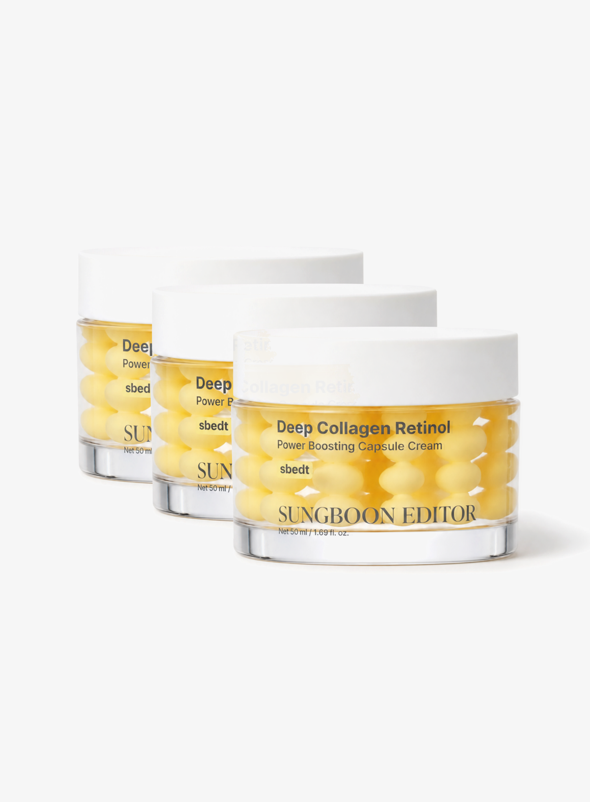 Deep Collagen Retinol Power Boosting Capsule Cream Trio Set (55g*3ea)
