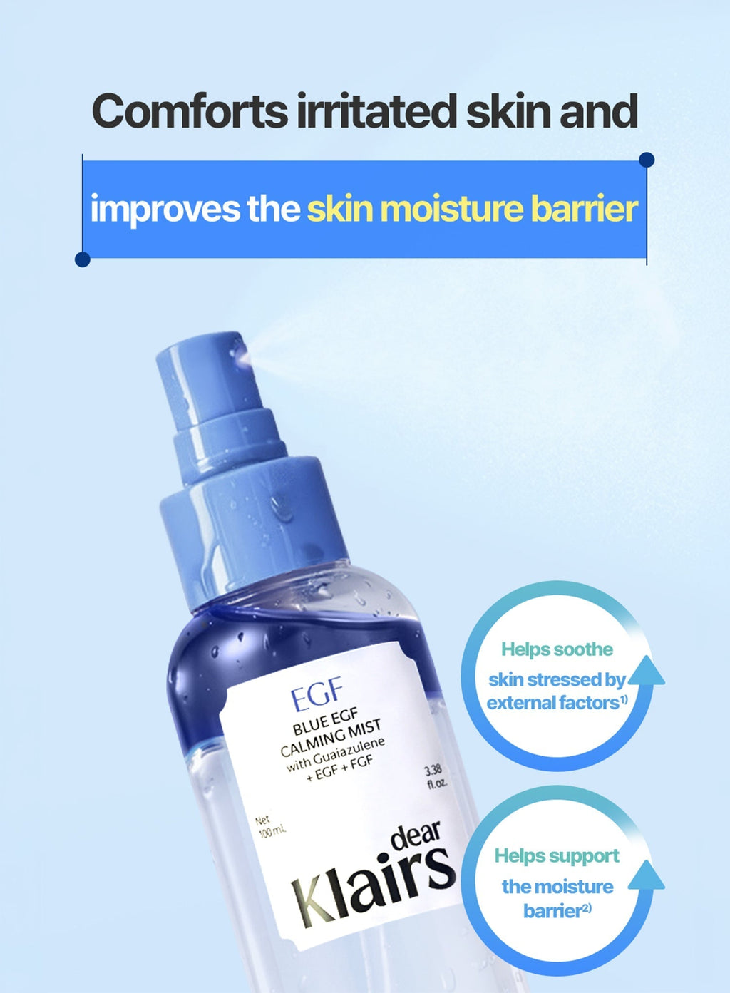Blue EGF Calming Mist (100ml)