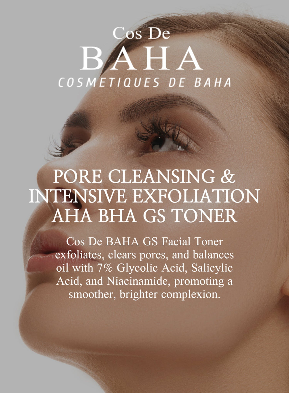 AHA 7% BHA 0.5% Exfoliating Facial Toner Trio Set (200ml*3ea) (GS)