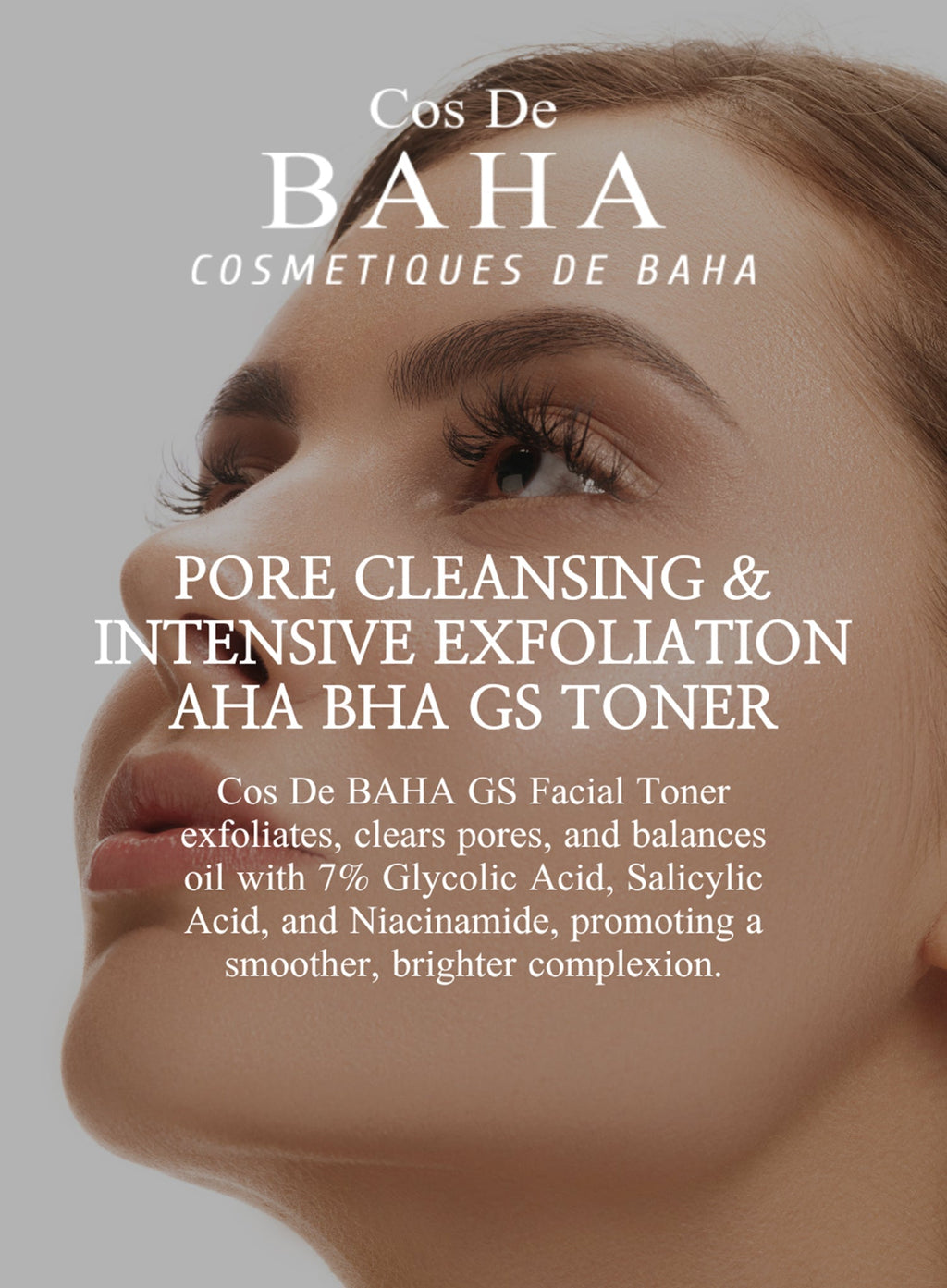 AHA 7% BHA 0.5% Exfoliating Facial Toner 200ml (GS)