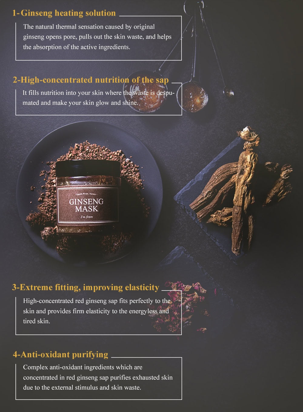 Ginseng Mask (120g)