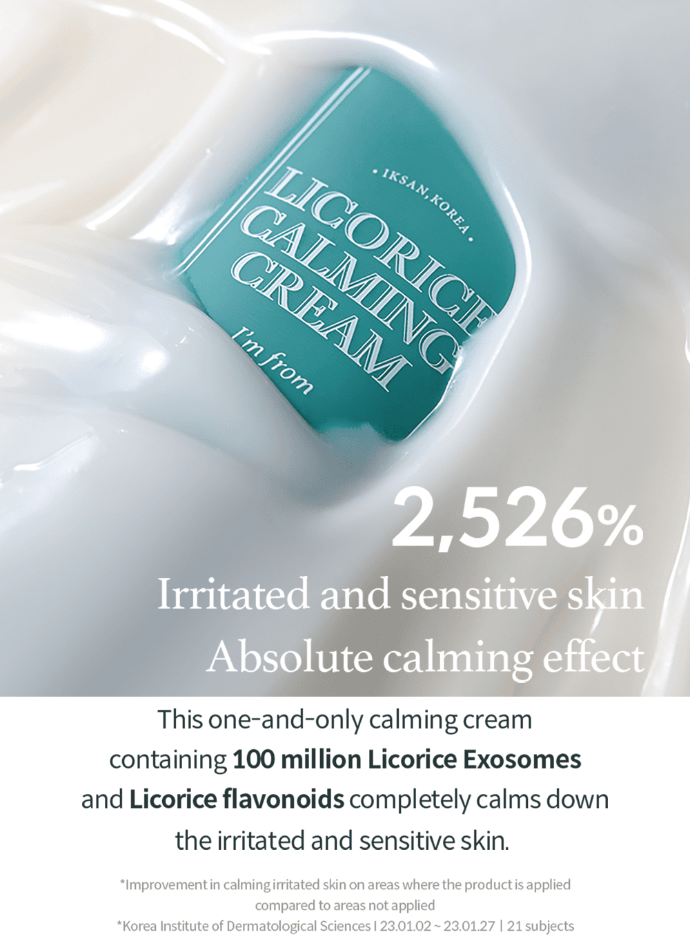 Licorice Calming Cream Duo Set (50ml*2ea)