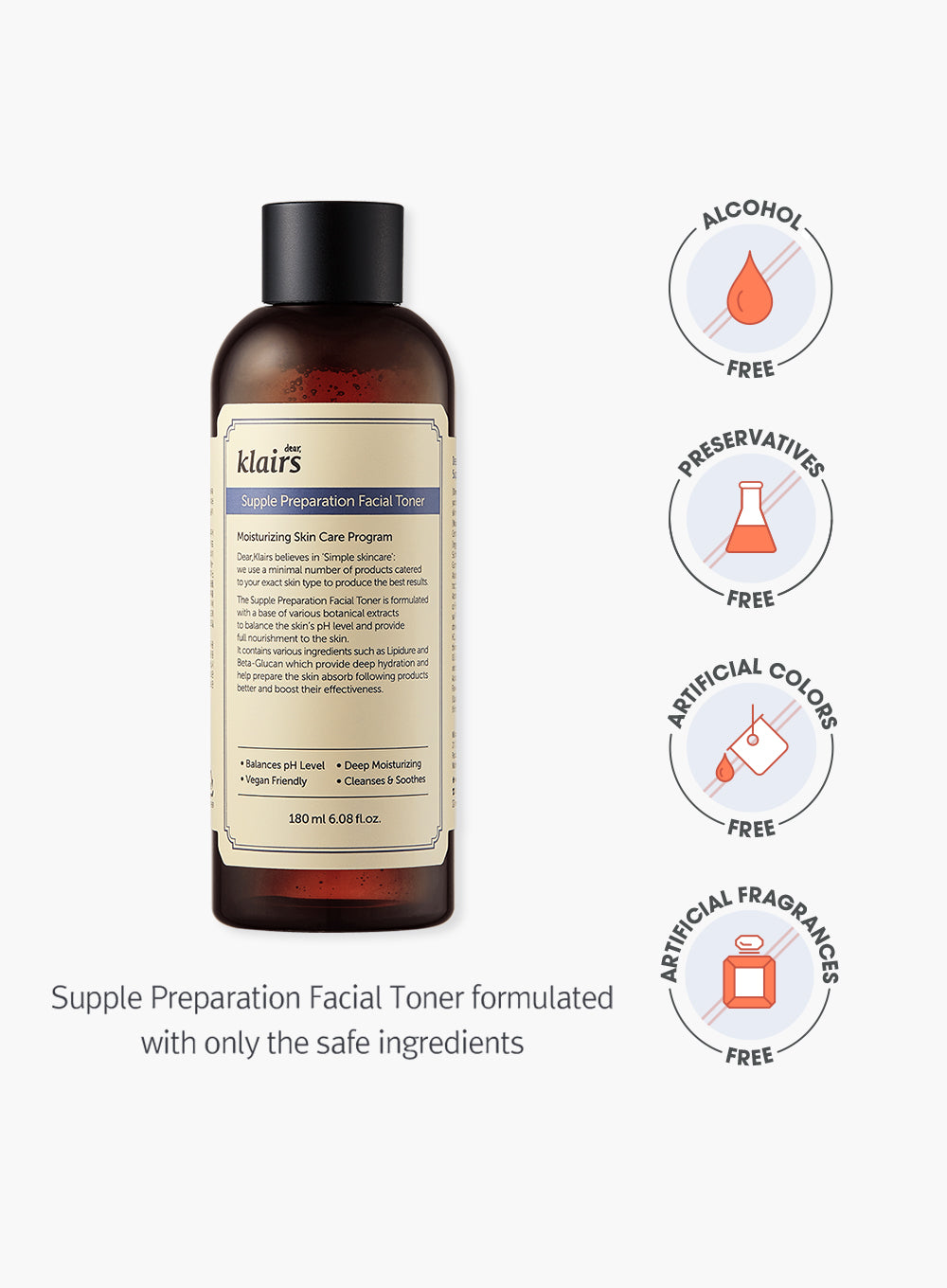Supple Preparation Facial Toner Trio Set (180ml*3ea)