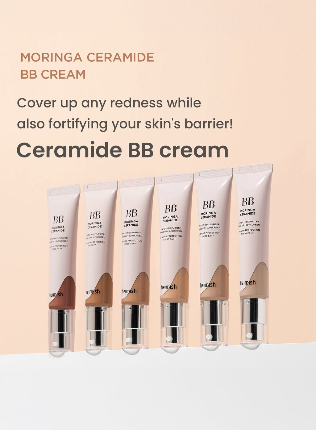 Moringa Ceramide BB Cream SPF30 PA++ (30ml)