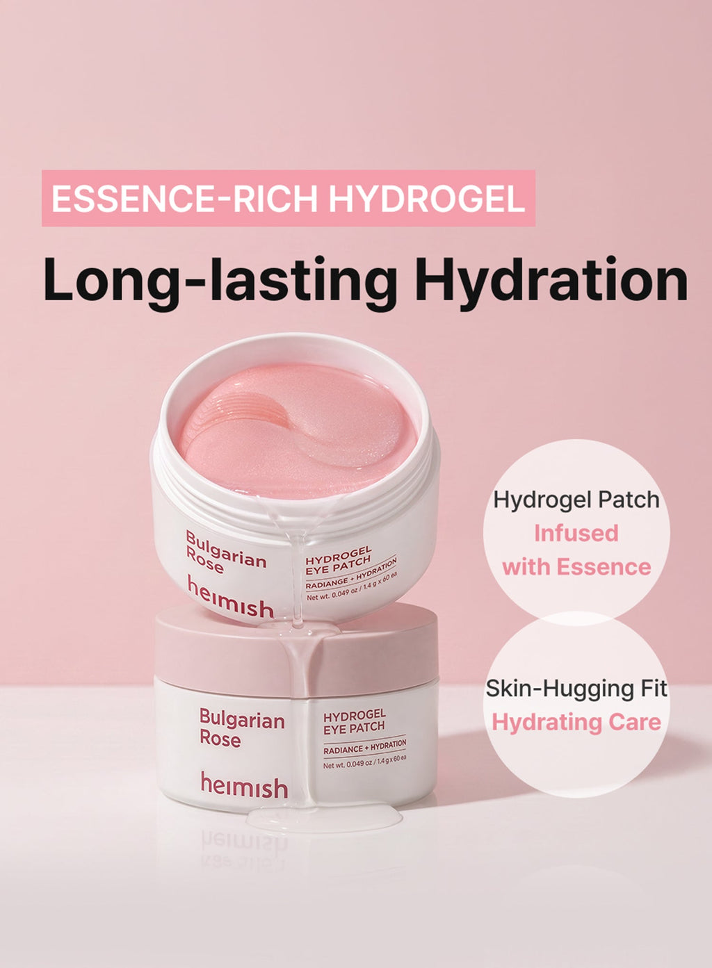 Bulgarian Rose Hydrogel Eye Patch (60ea)