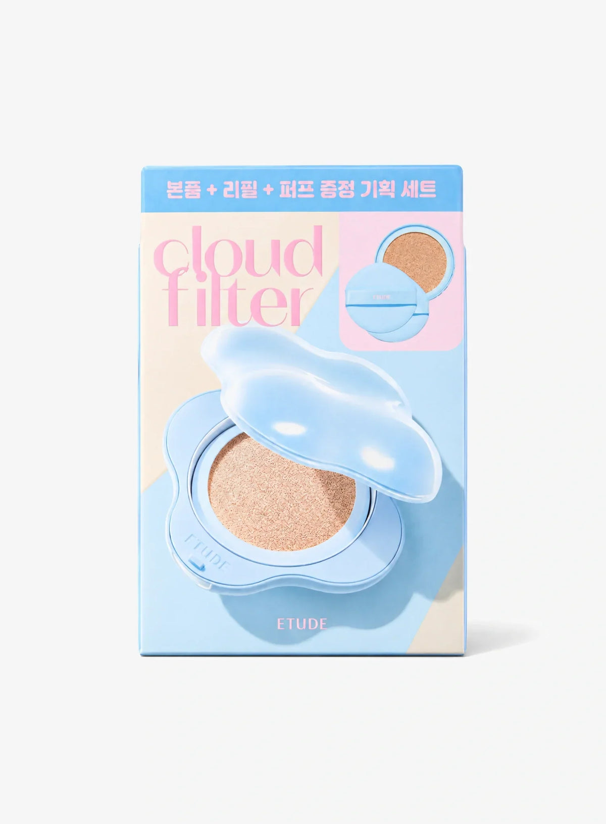Cloud Filter Cushion Refill Set(Cushion+Refill+Puff 2ea) (30g)