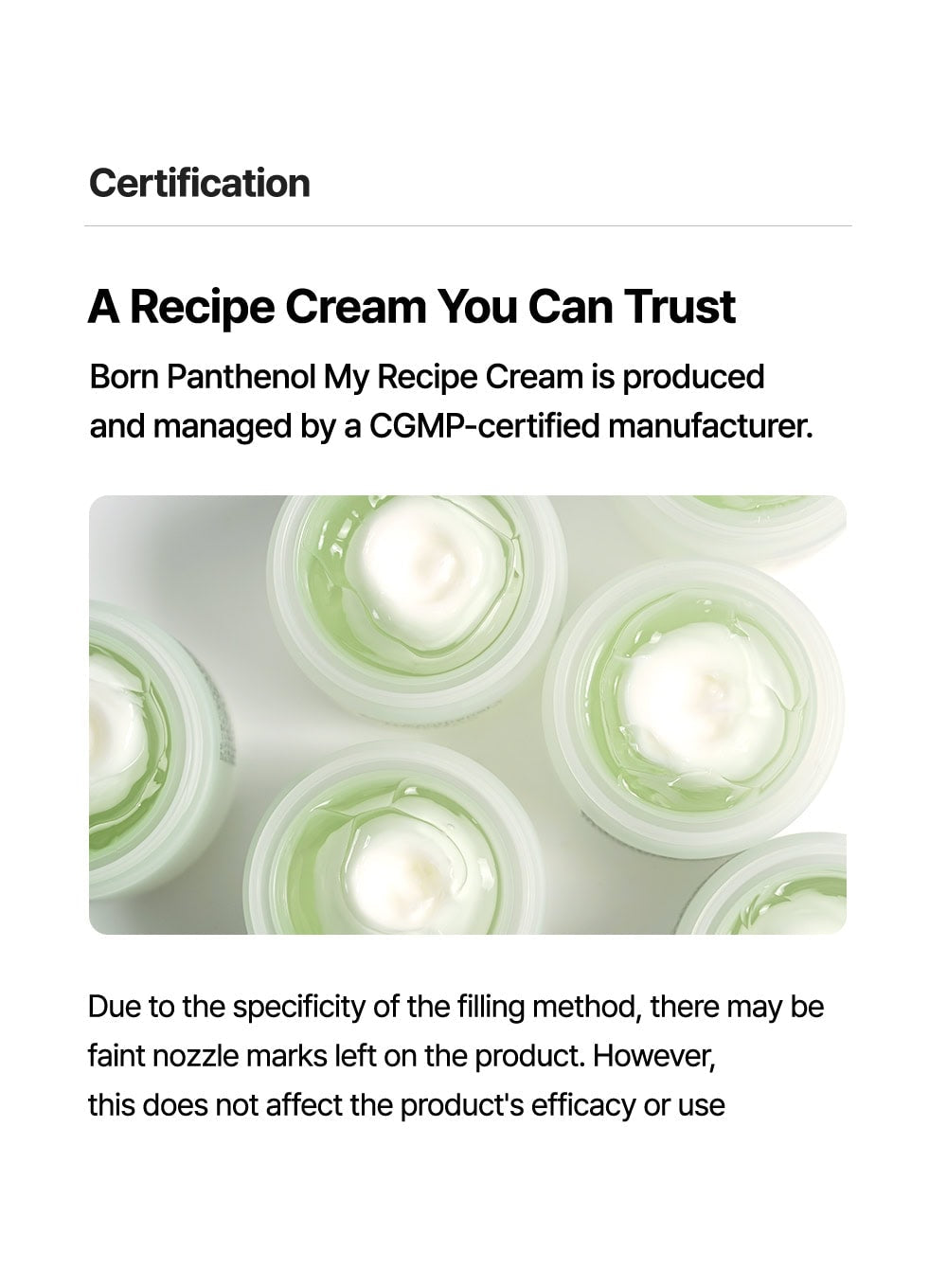 Born Panthenol My Recipe Cream (50ml)