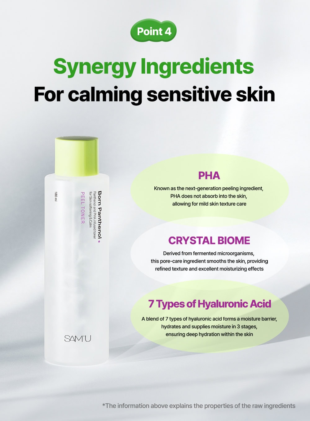 Born Panthenol Peel Toner (180ml)