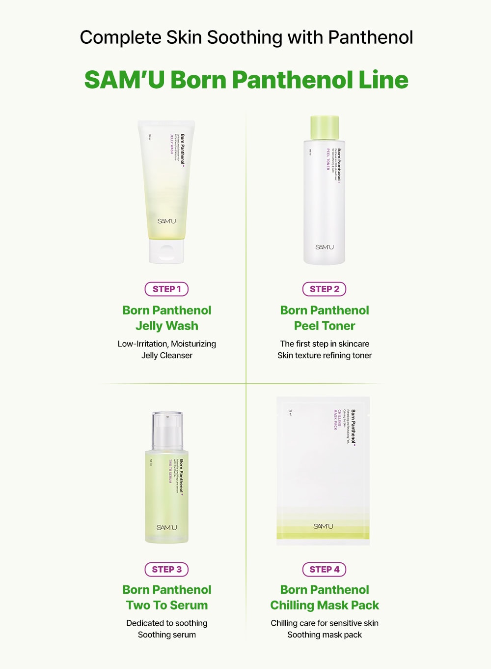 Born Panthenol Two To Serum (50ml)