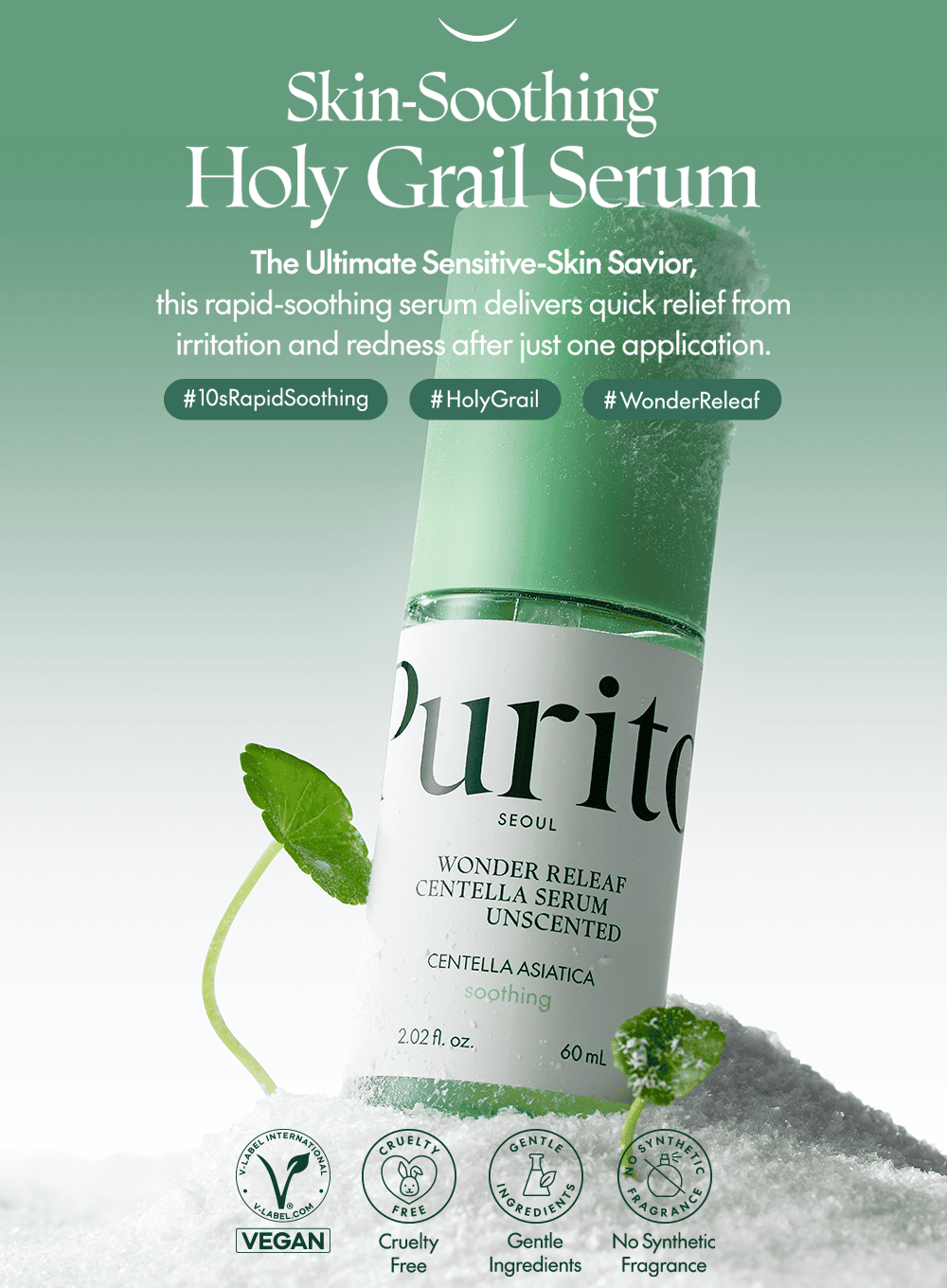 Wonder Releaf Centella Serum Unscented Duo Set (60ml*2ea)