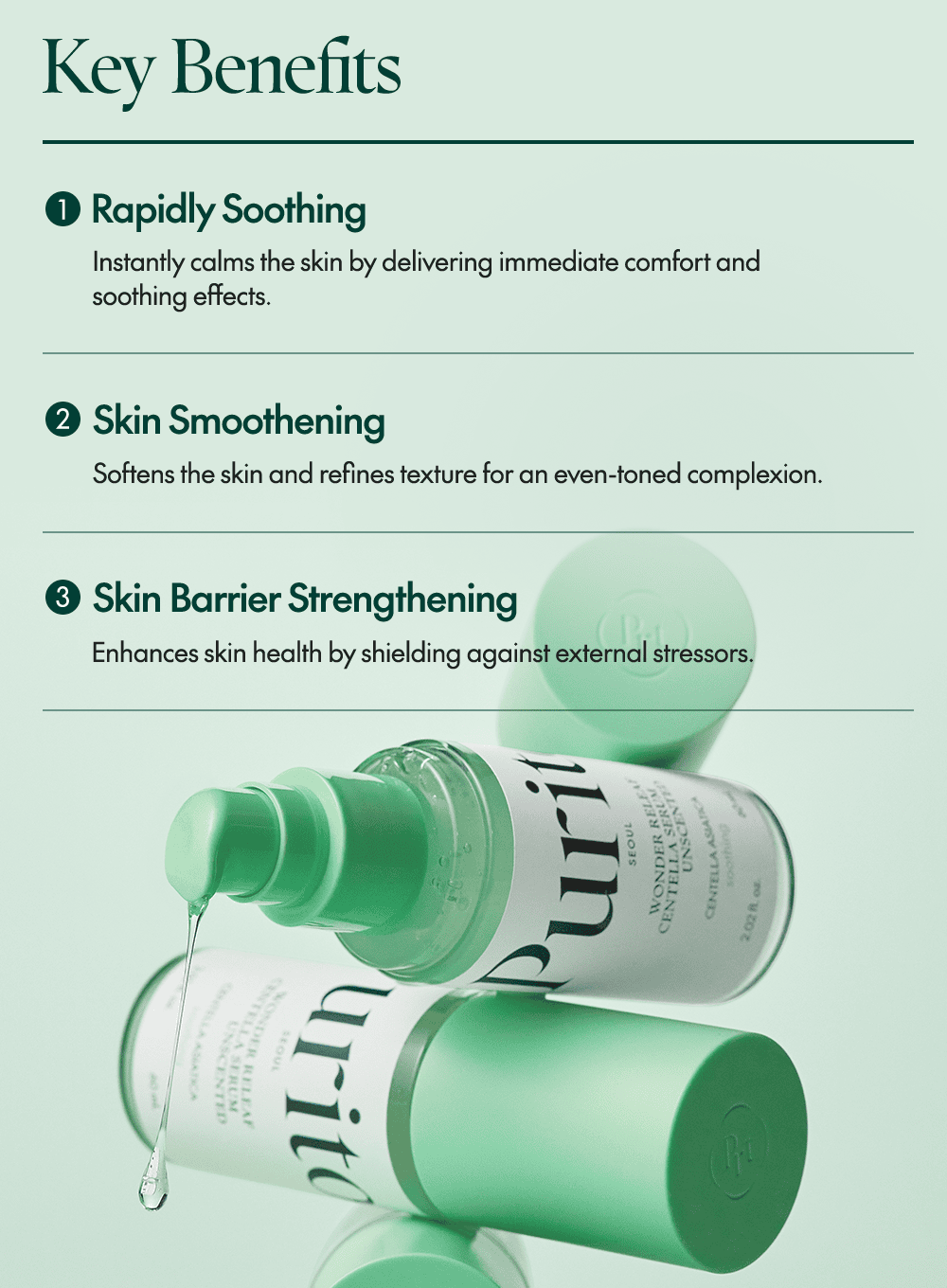 Wonder Releaf Centella Serum Unscented Duo Set (60ml*2ea)