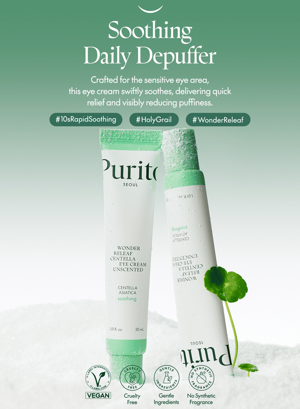 Wonder Releaf Centella Eye Cream Unscented Duo Set (30ml*2ea)