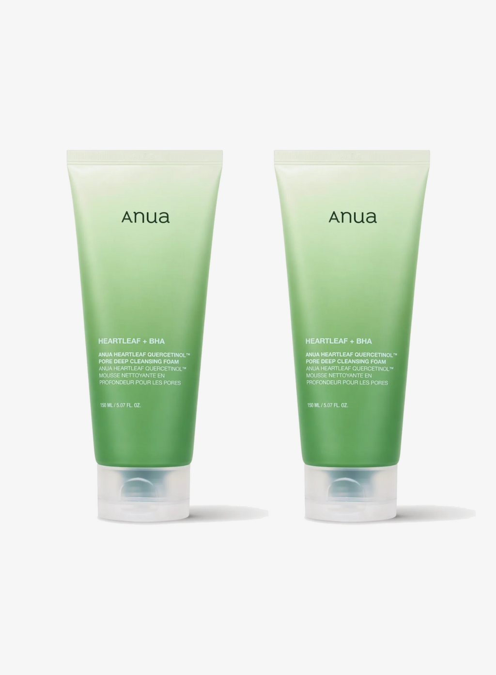 Heartleaf Quercetinol Cleansing Foam Duo Set (150ml*2ea)