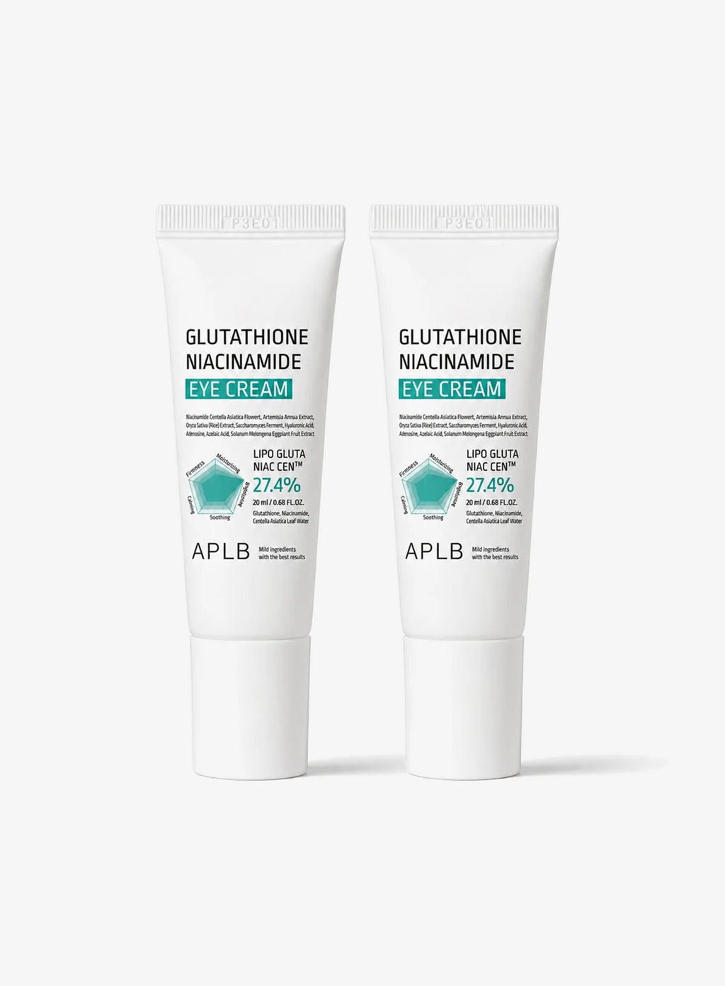 Glutathione Niacinamide Eye Cream Duo Set (20ml*2ea)