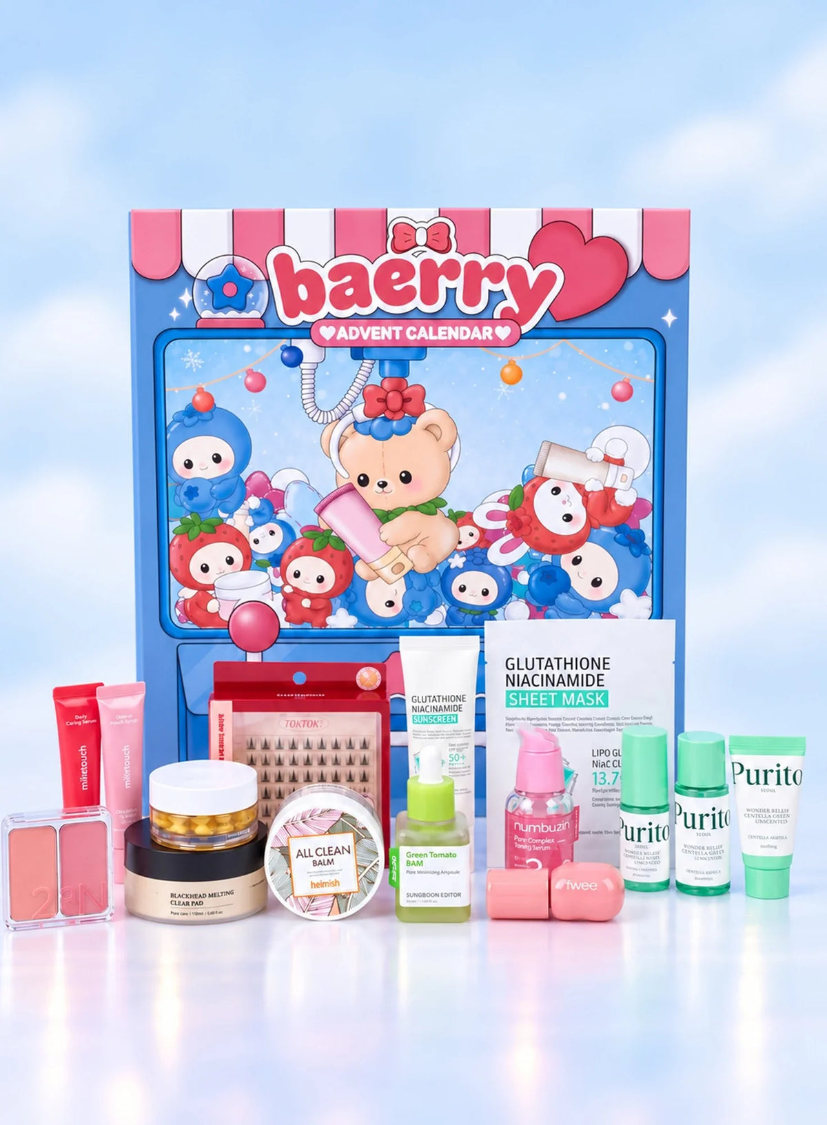 Baerry Magic K-Beauty Advent Calendar 2026 Quartet Set