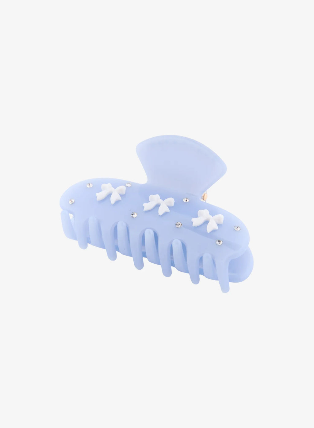 Blue Ribbon Jewel Hair Pin IL530