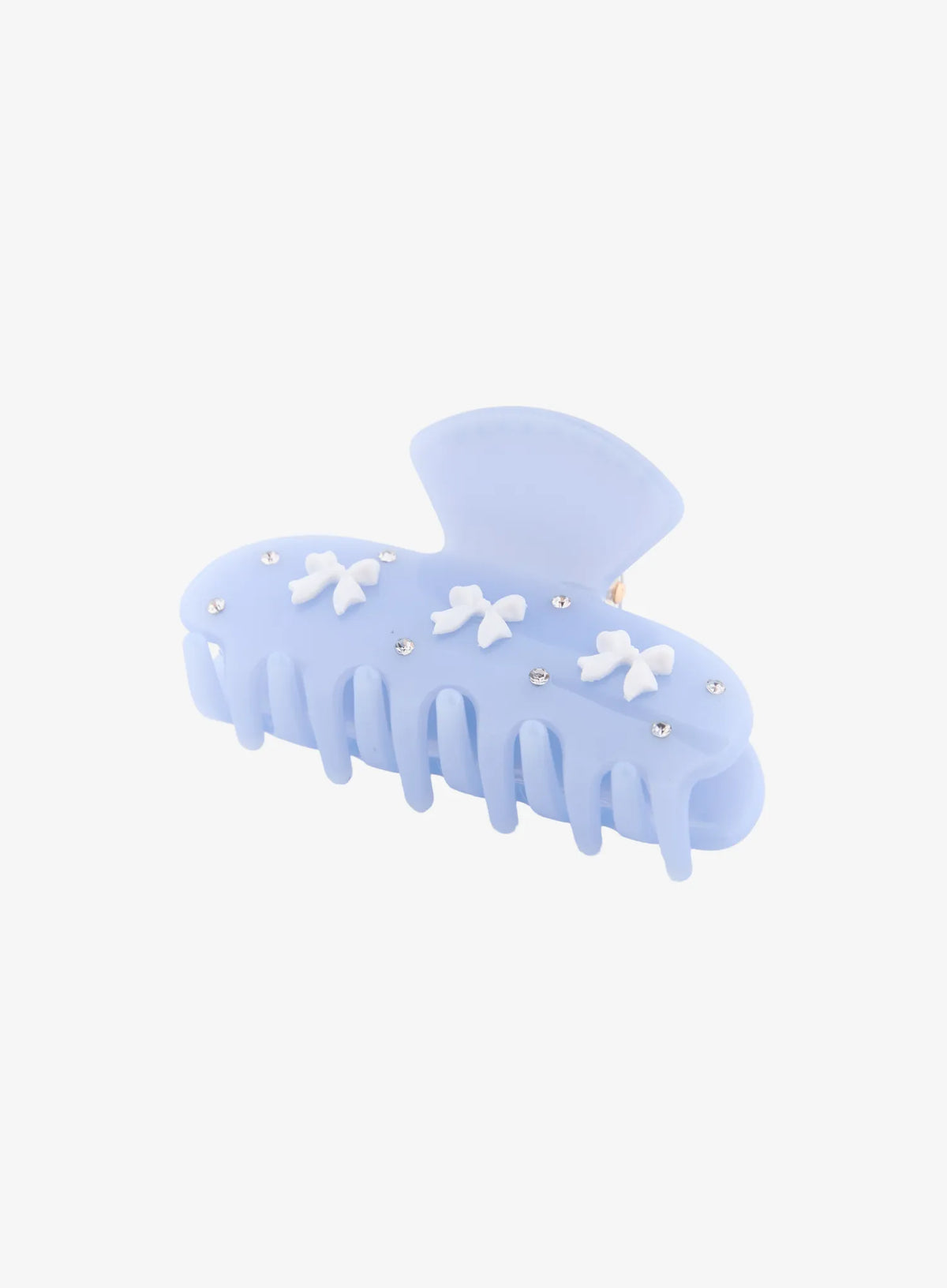 Blue Ribbon Jewel Hair Pin IL530