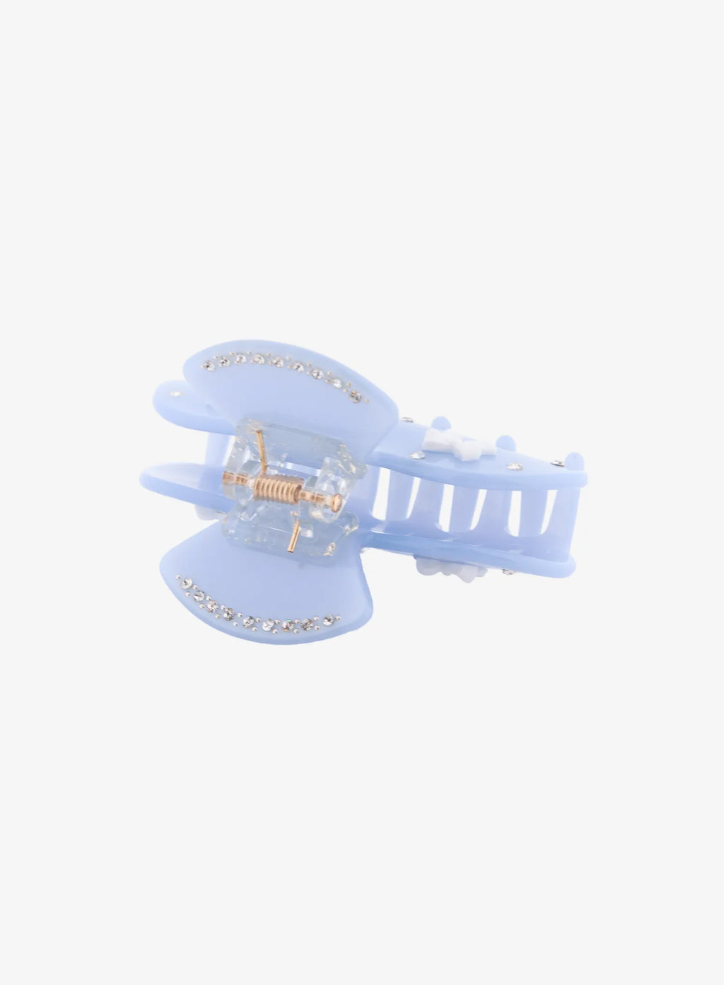 Blue Ribbon Jewel Hair Pin IL530