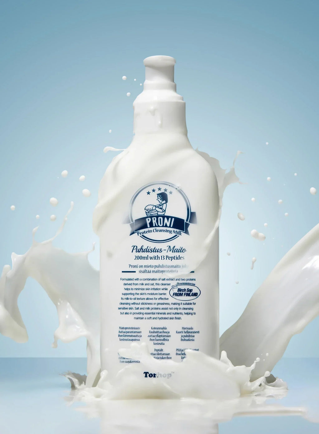 Proni Salt Peptide Cleansing Milk Oil (200ml)