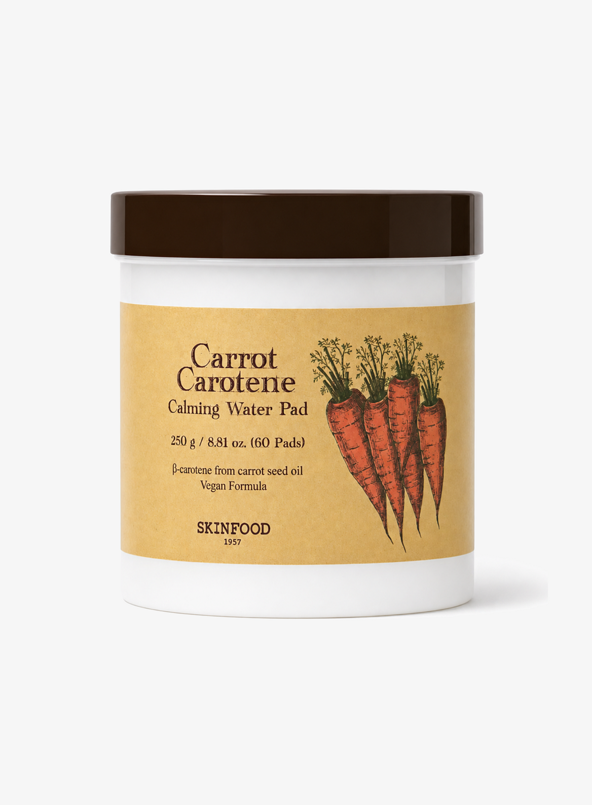 Carrot Carotene Calming Water Pad (60ea / 250g)