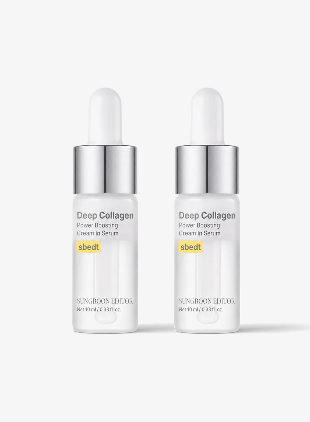 Deep Collagen Power Boosting Cream In Serum Duo Set (10ml*2ea)