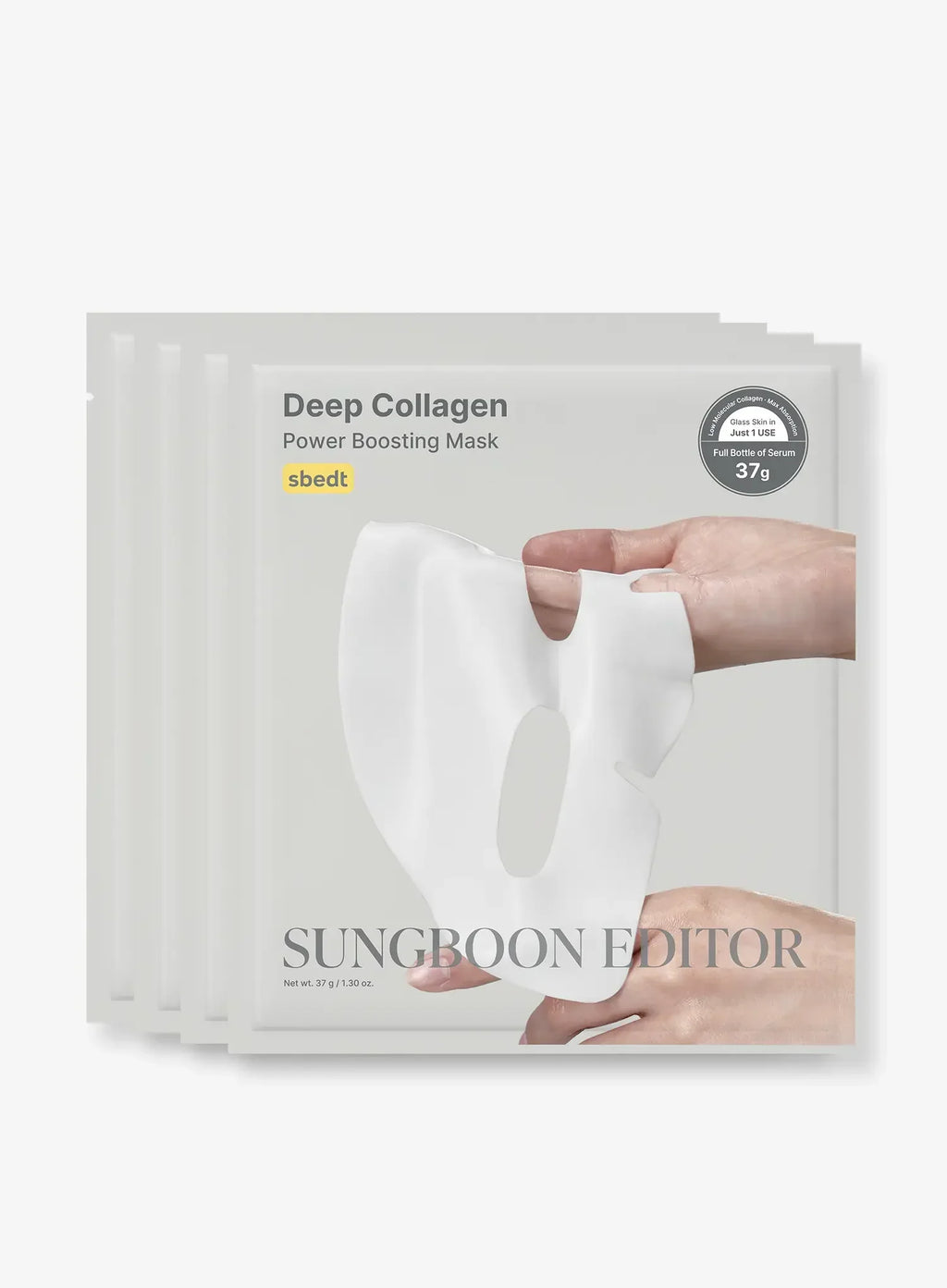 Deep Collagen Power Boosting Mask (37g*4ea)