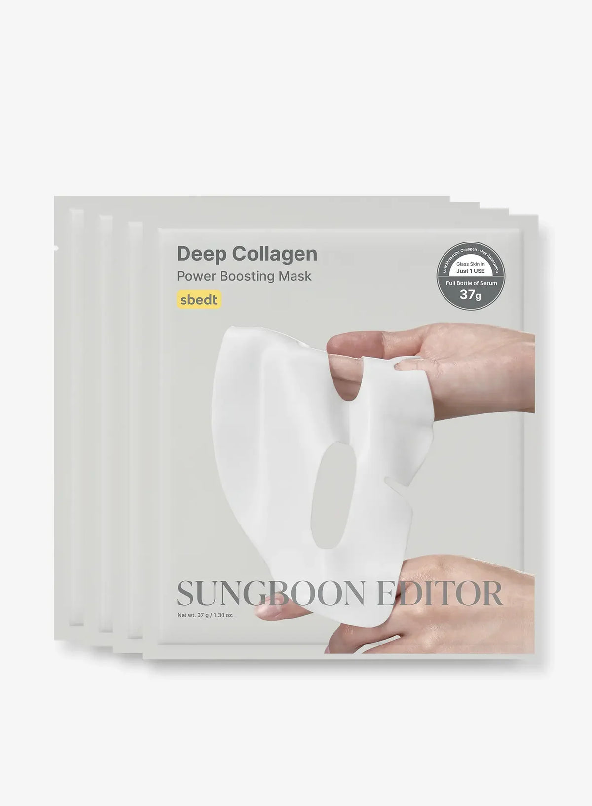 Deep Collagen Power Boosting Mask (37g*4ea)