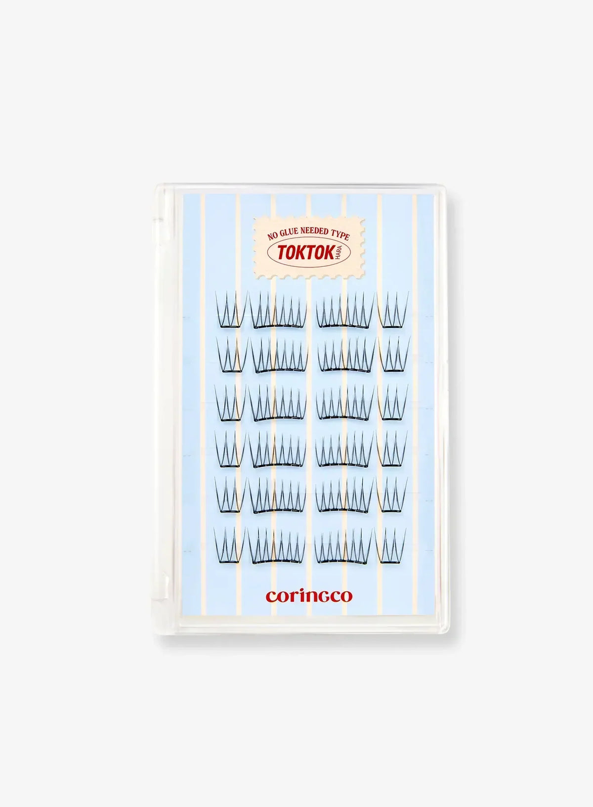 TOKTOKHARA No Glue Half Eyelash (24pcs)